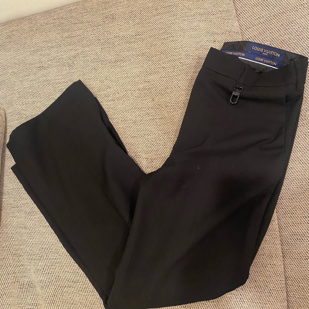 Louis Vuitton Black Dress Pants